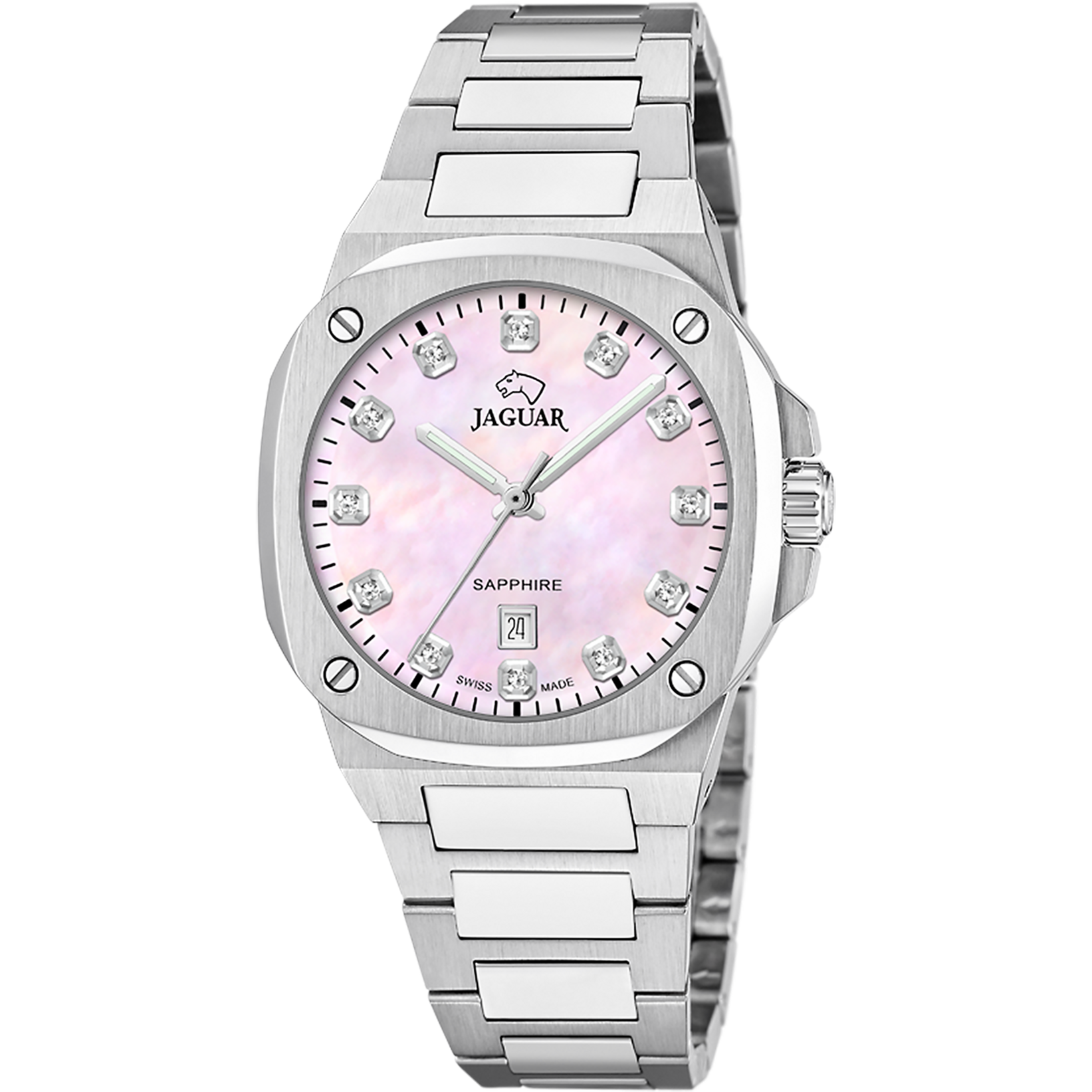Relógio de mulher jaguar swiss made rondcarre j1027/6_PRODUCT