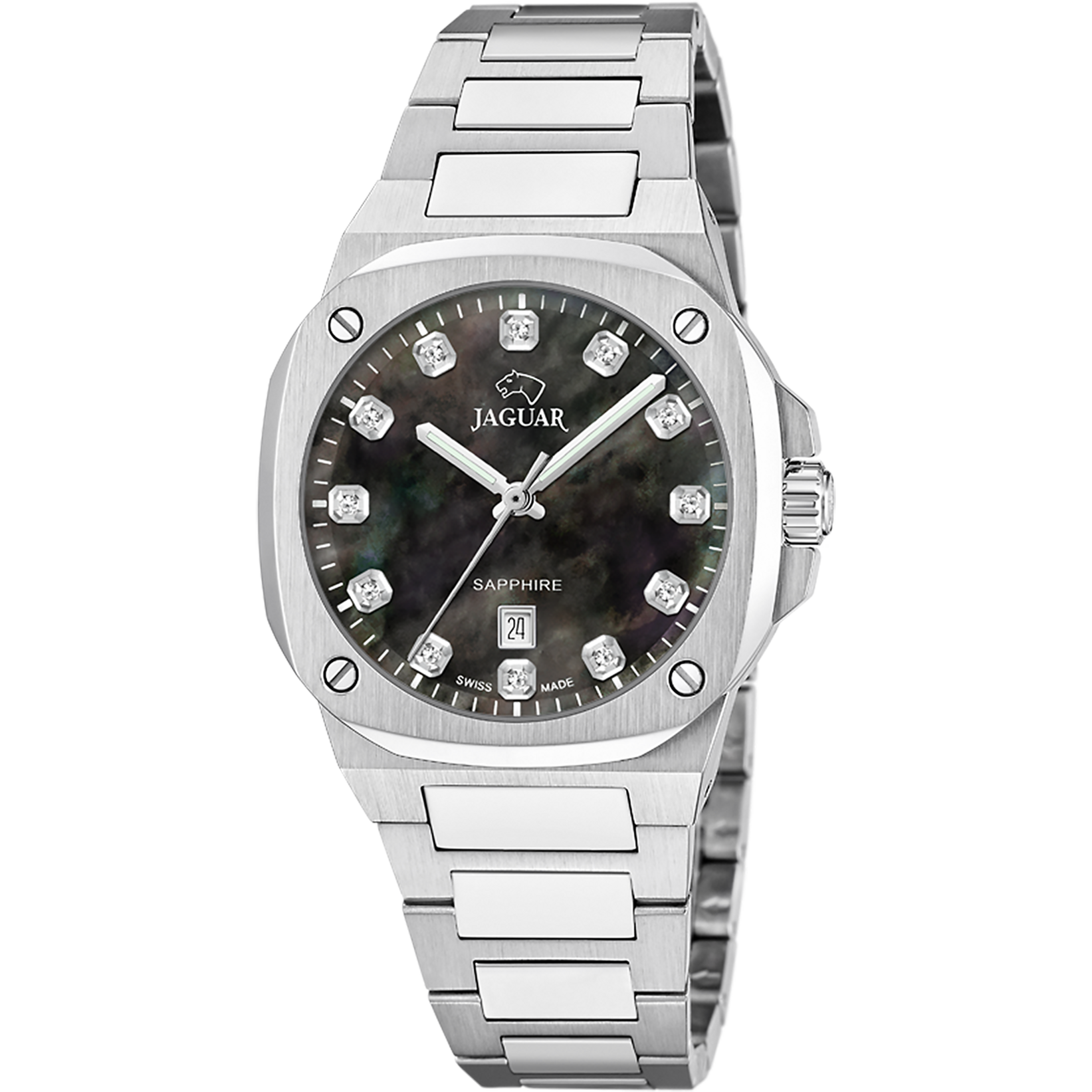 Relógio de mulher jaguar swiss made rondcarre j1027/8_PRODUCT