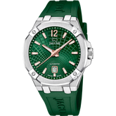 Relógio jaguar swiss made j1030/3 verde homem