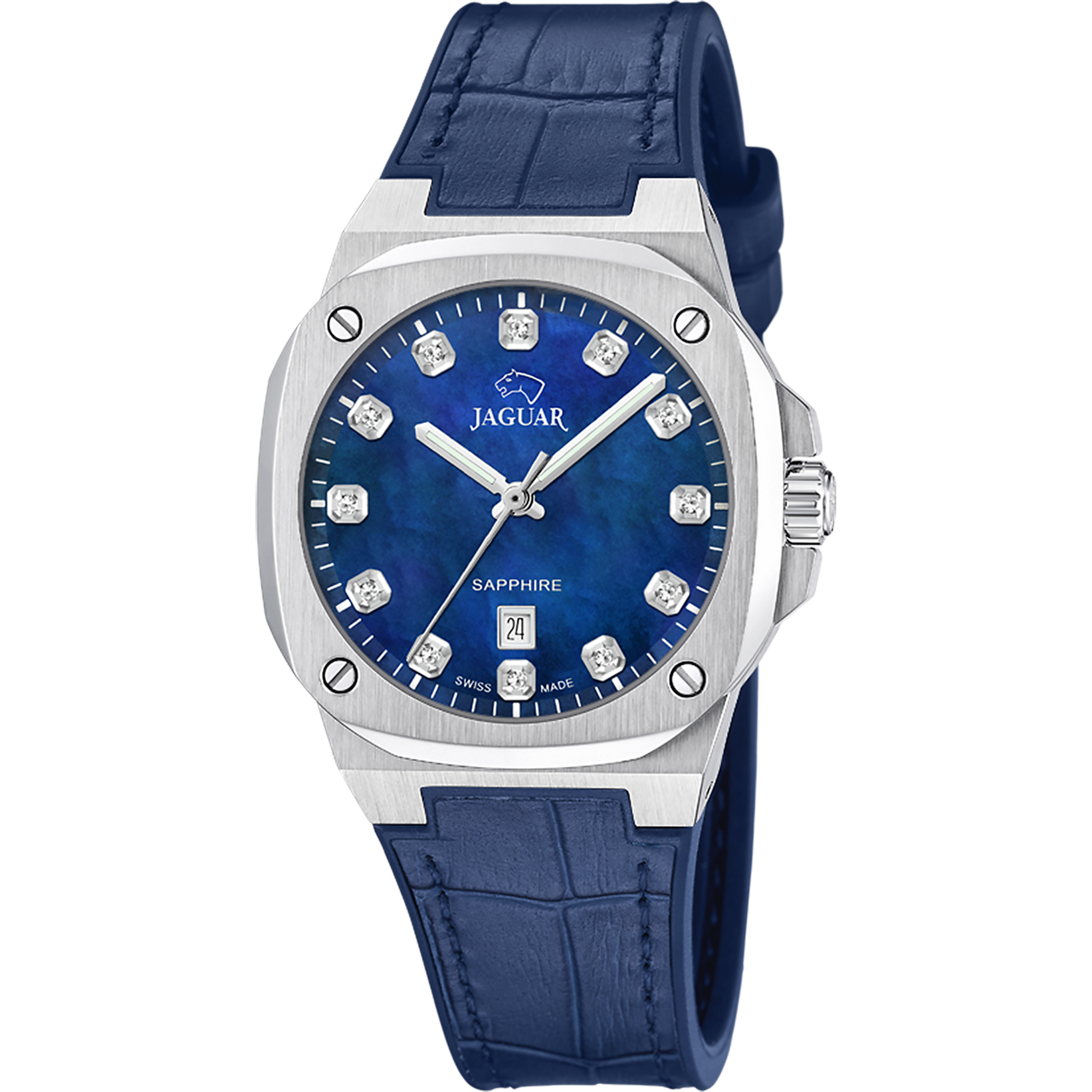 Relógio de mulher jaguar swiss made rondcarre j1032/7_PRODUCT