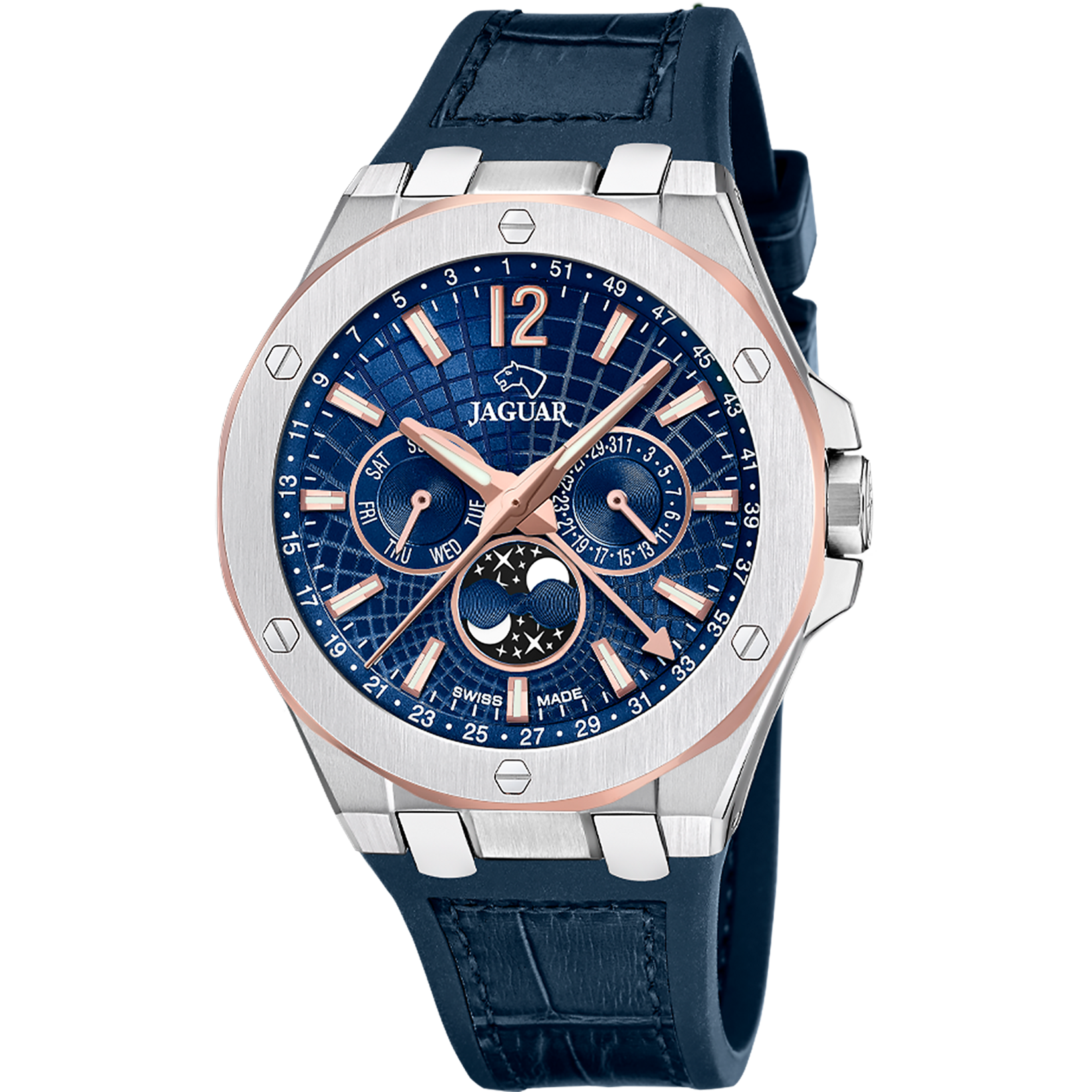 Relógio jaguar swiss made j1040/2 azul homem_PRODUCT