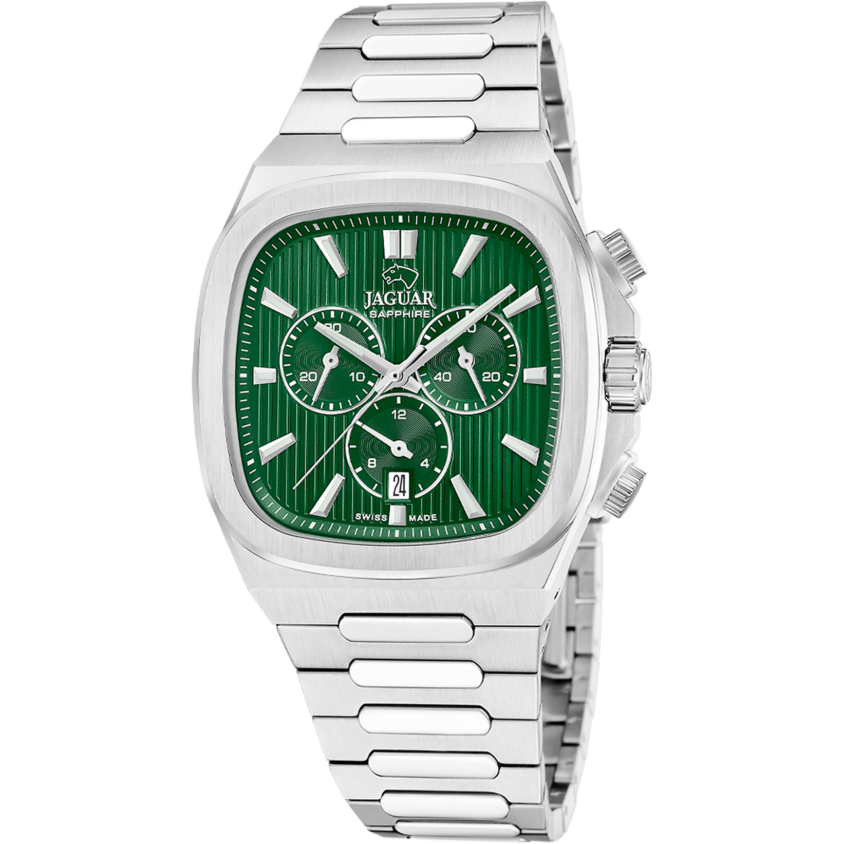 Relógio jaguar swiss made j1048/3 verde homem_PRODUCT