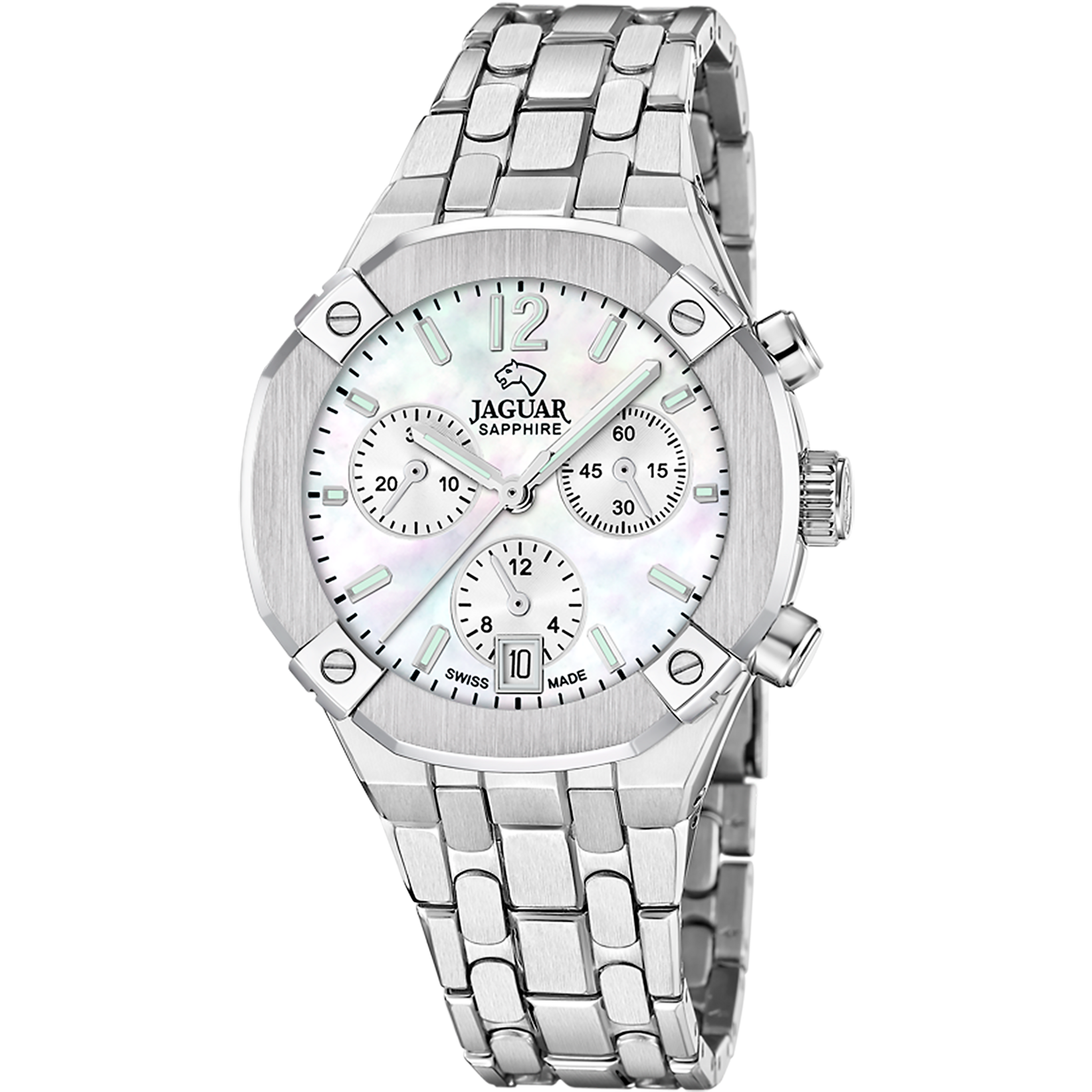 Relógio jaguar swiss made j1053/1 branco mulher_PRODUCT