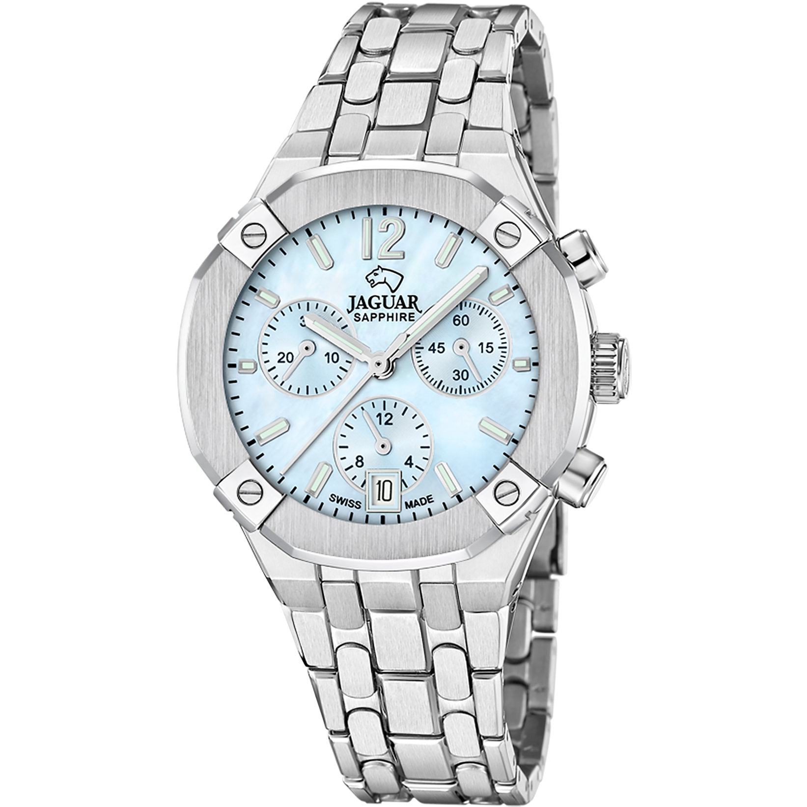 Relógio jaguar swiss made j1053/2 azul mulher_PRODUCT