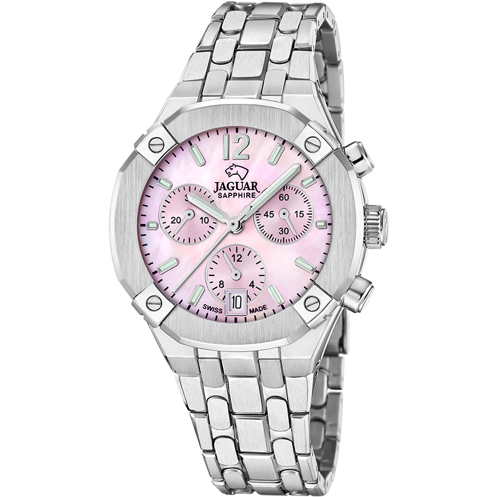 Relógio jaguar swiss made j1053/3 rosa mulher_PRODUCT