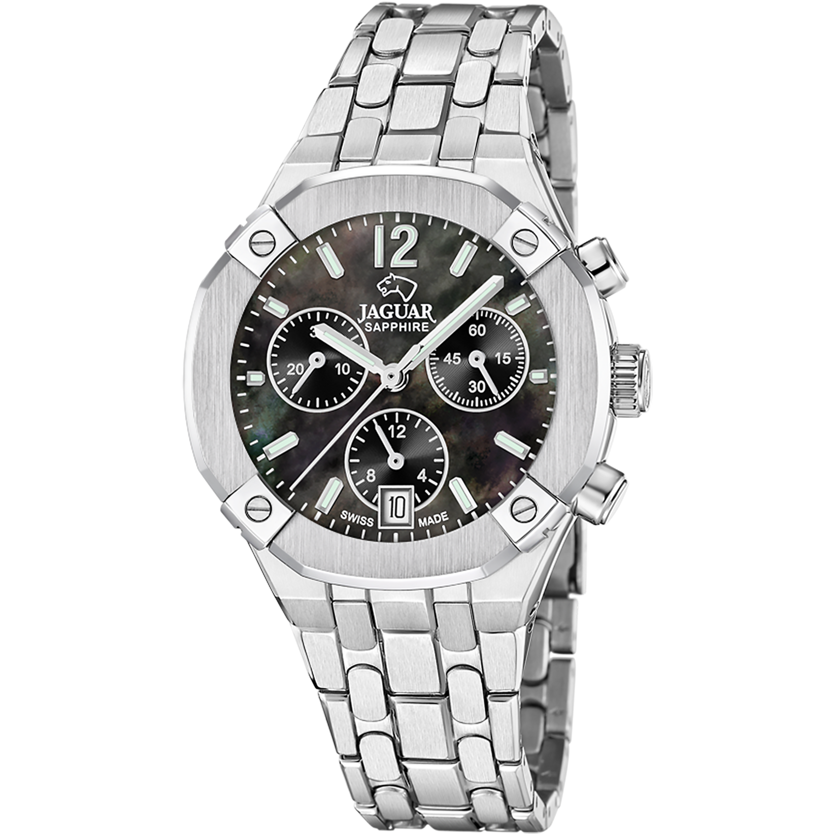 Relógio jaguar swiss made j1053/6 preto mulher_PRODUCT