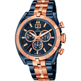 Relógio masculino jaguar special edition de cor azul j810/1