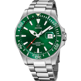 Relógio masculino jaguar pro diver de cor verde j860/b