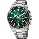 Relógio masculino jaguar executive pionnier de cor preto e verde j861/9