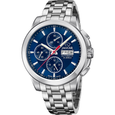 Relógio masculino jaguar le chronographe de cor azul j978/6