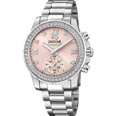 Relógio feminino jaguar connected lady de cor rosa j980/2