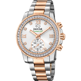 Relógio feminino jaguar connected lady de cor prateada j981/2