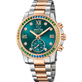 Relógio feminino jaguar connected lady de cor verde j981/6