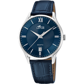 Relógio lotus 18402/i azul pulsera de couro, homem_PRODUCT