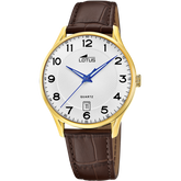 Relógio lotus 18403/e branco pulsera de couro, homem_PRODUCT