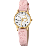 Relógio lotus 18574/g prata cinza pulsera de couro, infantil_PRODUCT