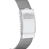 Relógio lotus minimalist 18637/2 verde pulsera de aço, homem