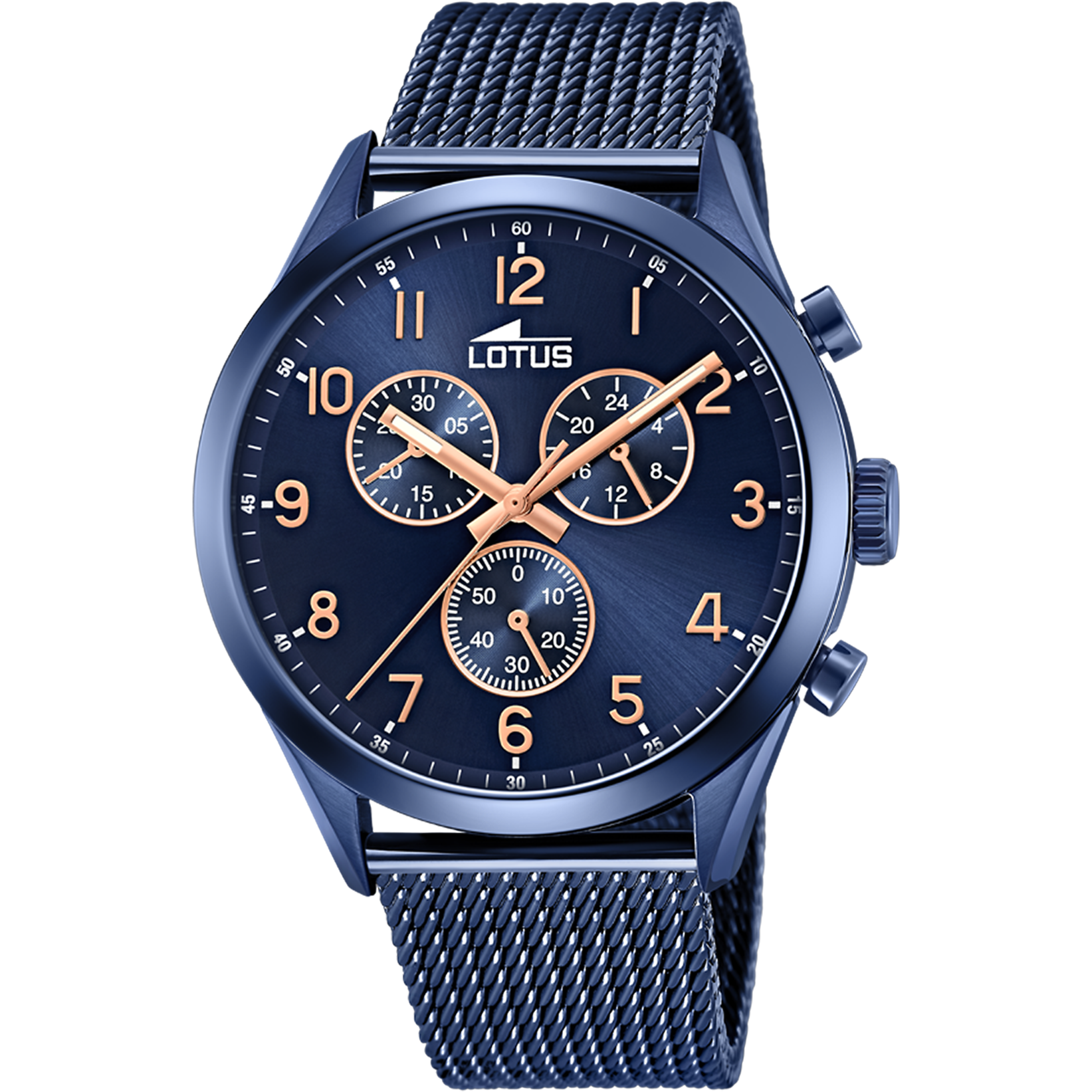 Relógio lotus minimalist 18638/1 azul pulsera de aço, homem_PRODUCT