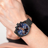 Relógio lotus 18639/d azul pulsera de aço, homem_LIFESTYLE