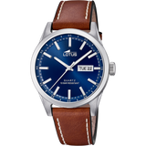 Relógio lotus classic steel 18671/3 azul pulsera de couro, homem_PRODUCT