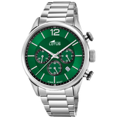 Relógio lotus chrono 18688/4 verde pulsera de de aço inoxidável, homem_PRODUCT