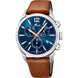 Relógio lotus 18691/2 azul pulsera de couro, homem_PRODUCT