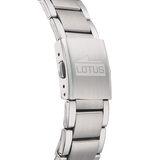 Relógio lotus minimalist 18692/2 azul pulsera de aço, homem