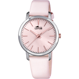 Relógio lotus trendy 18738/2 rosé pulsera de couro, mulher