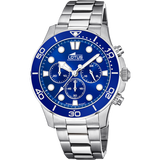 Relógio lotus excellent 18756/1 azul pulsera de aço, homem