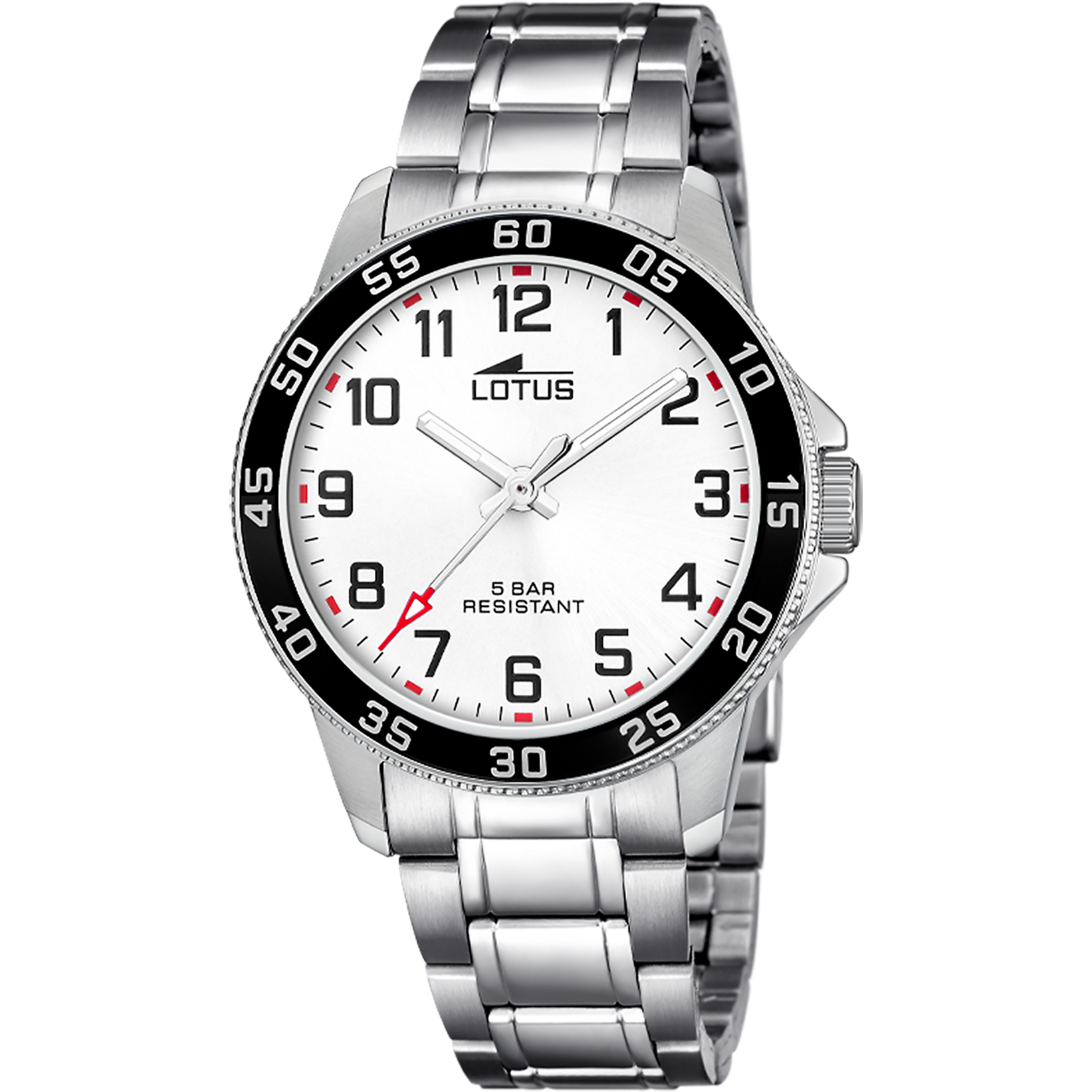 Relógio lotus 18786/4 branco pulsera de 316l de aço inoxidável, infantil_PRODUCT