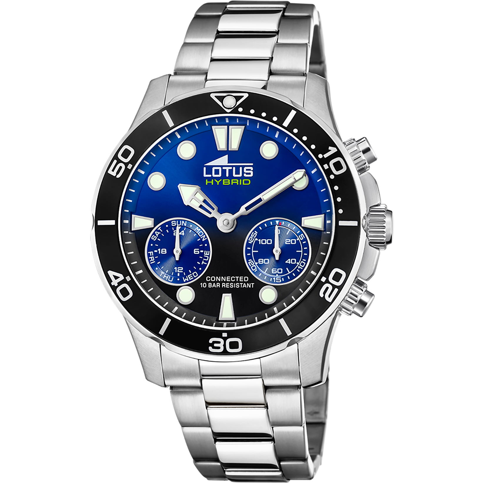 Relógio lotus 18800/3 azul pulsera de de aço inoxidável, homem_PRODUCT