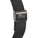 Relógio lotus 18805/1 prata cinza pulsera de de aço inoxidável, homem_PRODUCT_BACK