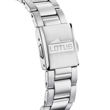 Relógio lotus junior collection 18858/1 azul pulsera de 316l de aço inoxidável, infantil