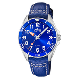 Relógio lotus junior collection 18861/1 azul pulsera de couro, infantil_PRODUCT