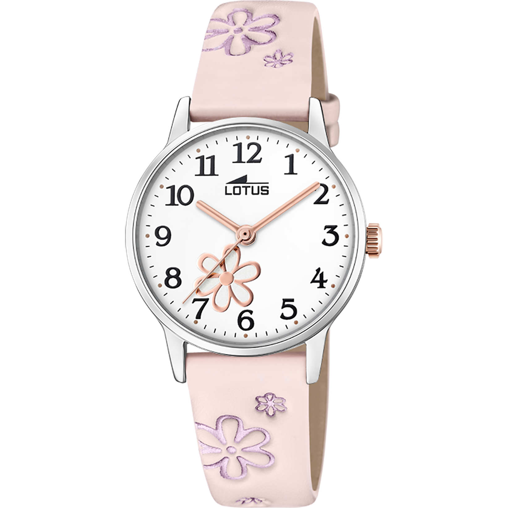 Relógio lotus junior collection 18863/2 branco pulsera de couro, infantil_PRODUCT