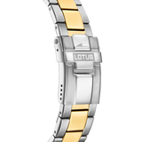 Relógio lotus 18913/6 preto pulsera de 316l de aço inoxidável, homem