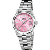 Relógio lotus freedom 18930/8 rosa pulsera de 316l de aço inoxidável, mulher