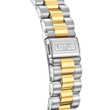 Relógio lotus freedom 18931/1 bege mulher