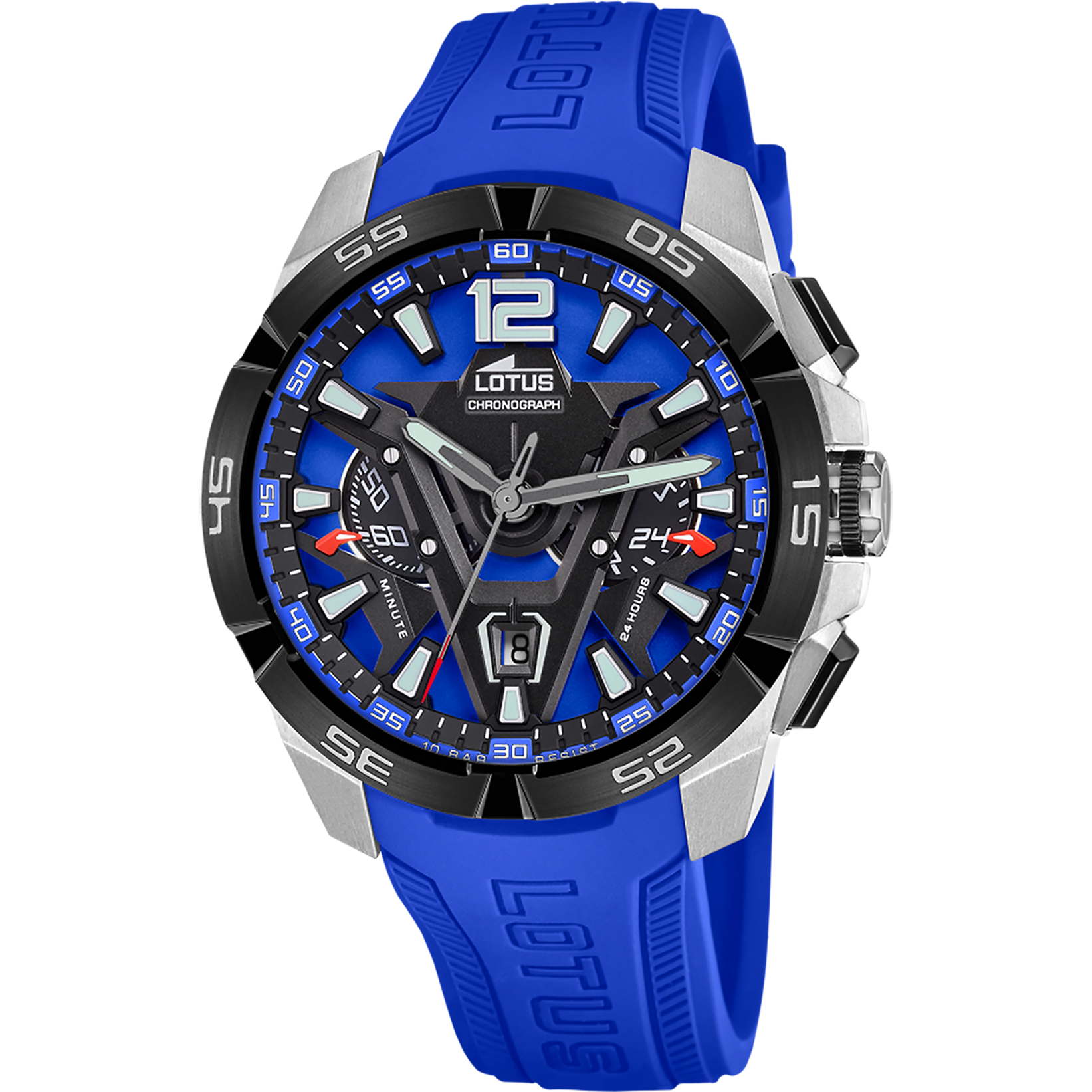 Relógio lotus vortex 18944/4 azul pulsera de borracha, homem_PRODUCT