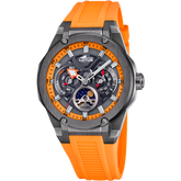 Relógio lotus vortex 18946/3 preto pulsera de borracha, homem