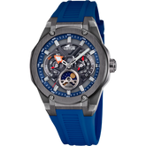 Relógio lotus vortex 18946/4 preto pulsera de borracha, homem