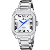 Relógio de mulher square series branco com bracelete em aço 18967/1_PRODUCT