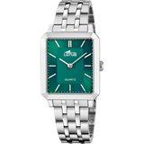 Relógio de mulher square series verde com bracelete em aço 18980/4_PRODUCT