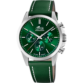 Relógio lotus 18990/3 verde homem