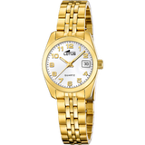 Relógio feminino lotus old money 18993/1 com mostrador branco e pulseira de aço_PRODUCT