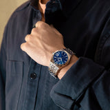 Relógio lotus automatic 19000/3 azul pulsera de 316l de aço inoxidável, homem_LIFESTYLE