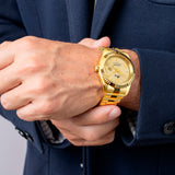Relógio lotus 19005/1 bege homem_LIFESTYLE