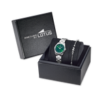 Relógio de senhora lotus old money 19006/3 verde com bracelete a condizer_ARTISTIC