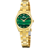 Relógio de senhora lotus 2gether 19007/3 mostrador verde e pulseira de aço_PRODUCT
