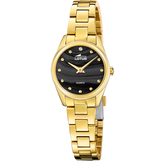 Relógio de senhora lotus 2gether 19007/4 mostrador preto e pulseira de aço_PRODUCT